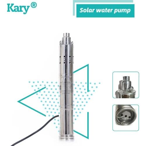 Lift 50m for deep well Dc 24v power 3000L per hour flow rate solar water pump brushles 24v dc mini electr water pump