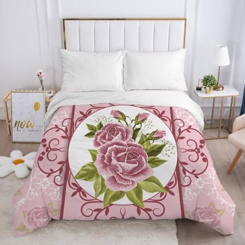 Duvet cover Quilt/Blanket/Comfortable Case Luxury Bedding 140x200 150x200 240x220 240x260 for Home 3D Print Flowers window