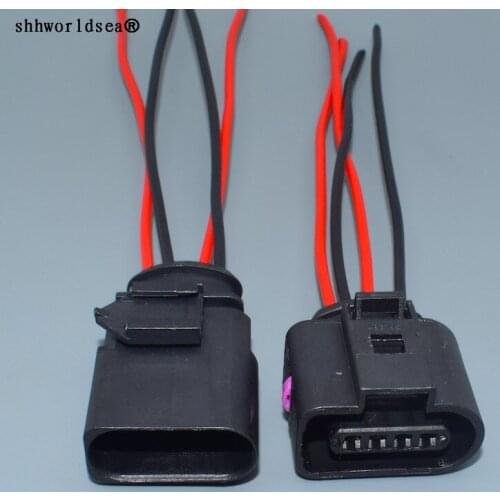 Worldgolden 4 Pin 1.5mm 1J0973804 1J0973704 Auto Temp sensor plug waterproof Electrical Wire connector for car truck