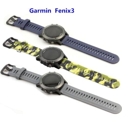 Luxury Replacement Watch Bands Strap For Garmin Fenix 3 Wrist Band Watchbands With connecting rod
