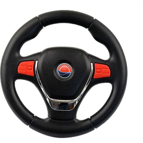 S9088 Little Sun Childrens Electric Car Steering Wheel Four-wheel Drive Off-road S2388 Music S2588 Stroller Accessories