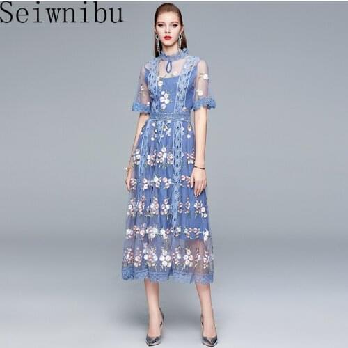 Seiwnibu Boho Summer Dresses