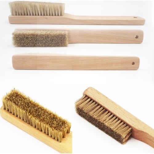 Wooden Boar Hair Rock Climbing Bouldering Boulder Cleaning Brush Home Supplies Household Commodities Shoe Brushes