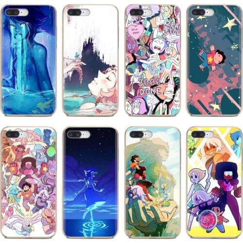 For Xiaomi mi Redmi Note 3 4 4X 5 6 7 8 8t 9 9s 9t 10 pro lite Steven Universe Amethyst Doodl Silicone Bag Case