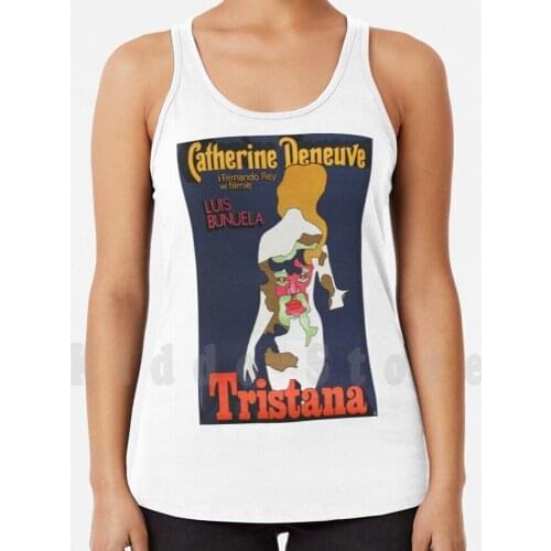 Tristana ( Luis Bu ? Uel , 1970 ) tank tops vest 100% Cotton Film Surreal Cinema Provocation Drama Bu ? Uel Movie