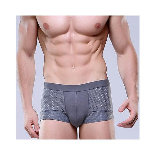2019 boxer mens underwear men cotton underpants male pure men panties shorts underwear boxer shorts modal solid