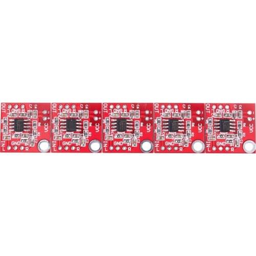 5 Pcs TDA1308 Headphone Amplifier Board Preamplifier For DIY 1 mm CMOS process portable digital audio