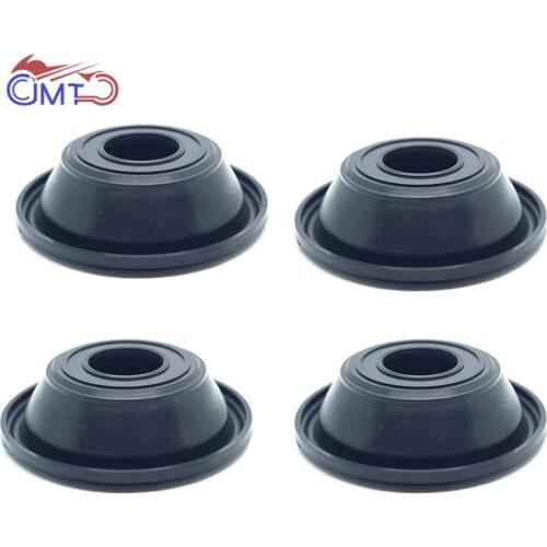4x Carburetor Diaphragm Vacuum Membranes for Kawasaki ZRX1100 ZRX1200R ZR ZRX 1100 1200 R Motorcycle Carb Parts