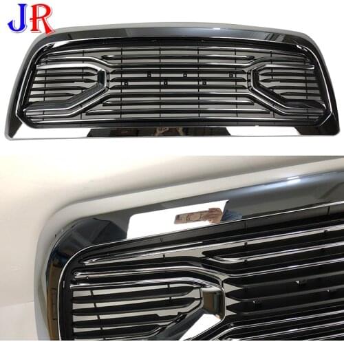 High-quality sales at a loss Fit For Dodge Ram 2500 2010-2018 Front Racing Grill Hood light mesh Grille chrome Style
