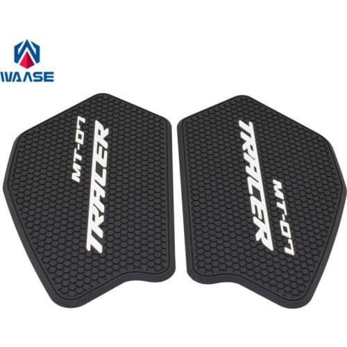 Waase For Yamaha MT-07 MT07 Tracer 2021 Tank Pad Protector Sticker Decal Gas Knee Grip Tank Traction Pad Side