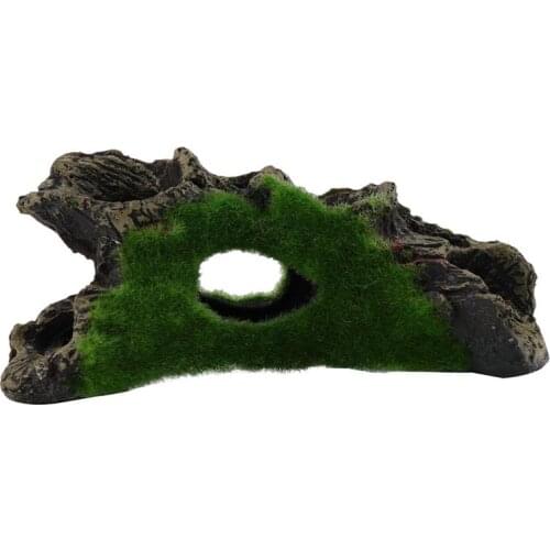 1 Pc Underwater Adornment Durable Safe Colorful Aquatic Plants Moss Stump Tree Branches Ornaments for Home Aquarium