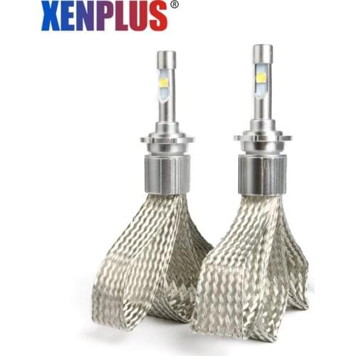 Xenplus D2S h4 h7 h8 h11 hb3 h13 H27 H1 H3 9006 9007 9012 LED Headlight bulb Cree XHP50 Chip 80W 9600LM Auto fog lamp For Car