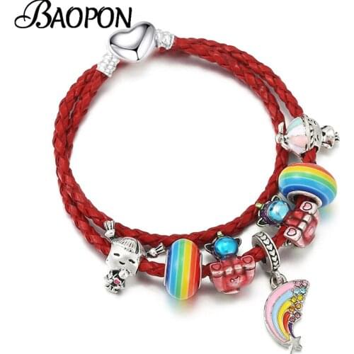 Кожаные браслеты BAOPON China At AliExpress
