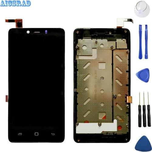 For tecno N5S LCD Display +Touch Screen digitized panel glass assembly Replacement N 5S 5 +TOOLS