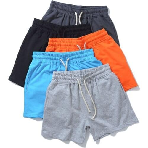 Men Cotton Shorts Summer Casual Jogger Sweat Shorts Plus Size Badminton Sports Shorts Quick dry Workout Fitness Running Pants