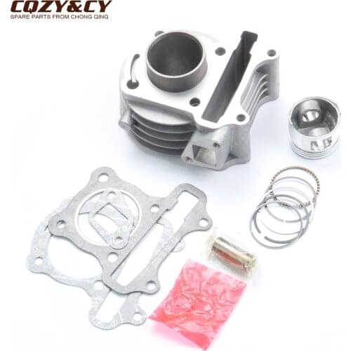 49cc 50cc GY6 39mm / 13mm Cylinder Kit for Beeline Veloce 50 GT Veloce 50 Dynamic Racing 50cc 4 strokes