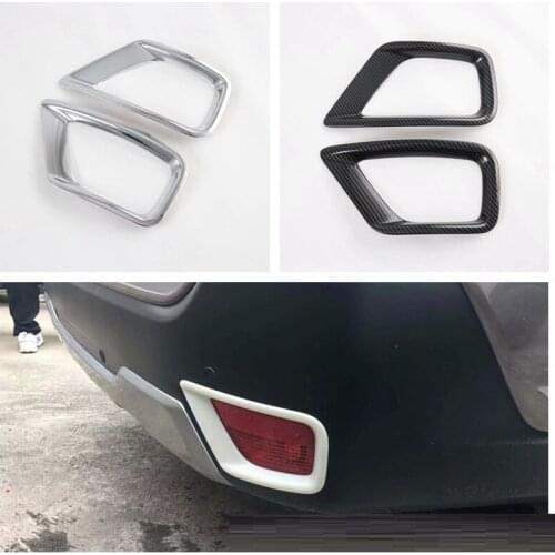 New Car Moldings For Subaru Outback 2021 Rear Fog Light Lamp Frame Trim Exterior Auto Styling Accessories