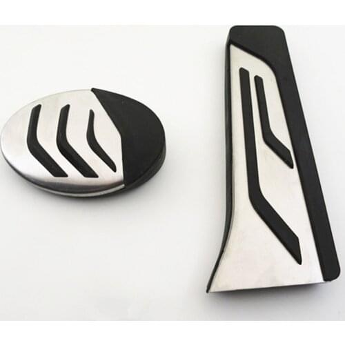 Stainless steel the accelerator Pedal For BMW X1 F48 AT 2016 2017 2018 F39 X2 2018 2019 2020 2021 Auto Accessories