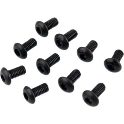 RC AXA0113 M3x6mm Hex Socket Button Head 10P For Axial SCX10 Jeep Wrangler