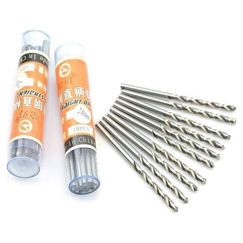 100PCS High Quality HSS straight shank twist drill 0.5-3.2 mm walnut vajra bodhi Pearl beads punch tiny little bit