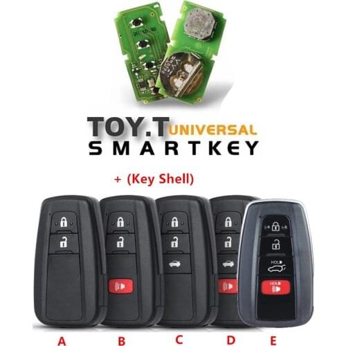 Xhorse VVDI XM Smart Key Universal Remote Key Support Renew and Rewrite for Toyota Work for Plus Max VVDI2 VVDI Mini in stock