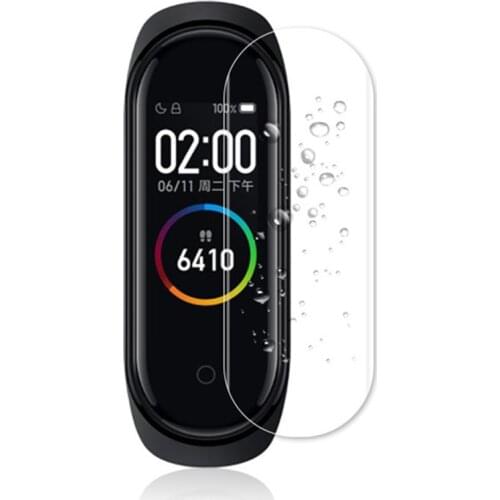 Screen Protector For Xiaomi Mi Band 5 Film HD Soft TPU Protective Film For Xiaomi Miband 5 4 Band5 Band 5 Band 4 Protective Film