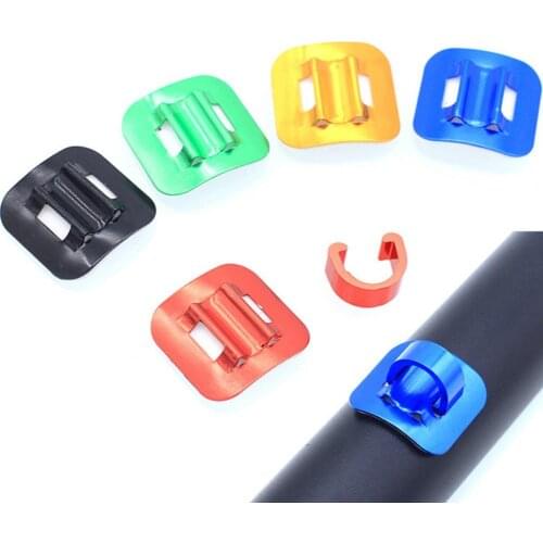 Brake Cable Clip Durable Anti-scratch Reliable Bike Cable Clamp Tubing Fixing Seat for Mountain Bike Bicycle Cables