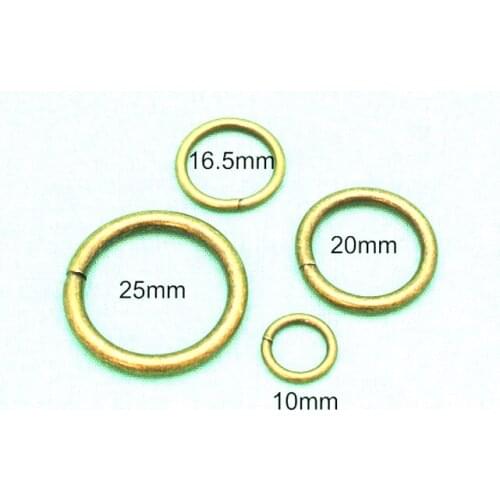 10mm/16.5mm/20mm/25mm O-Rings - Antique Bronze
