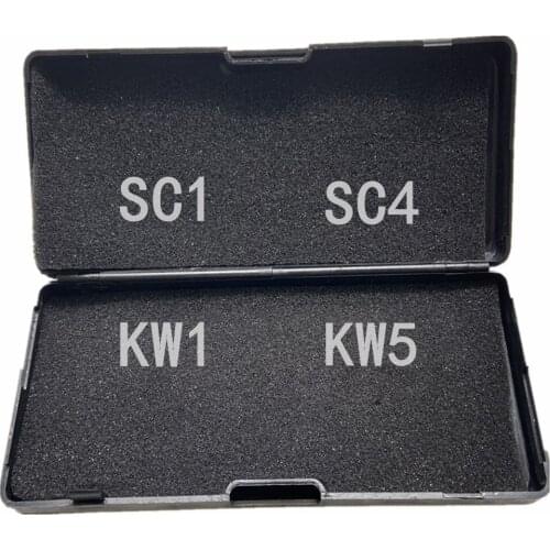 2 in 1 lishi decoder sc1 kw5 sc4 kw1 civil locksmith tools door open picik&decoder tool kit ss002 ss001
