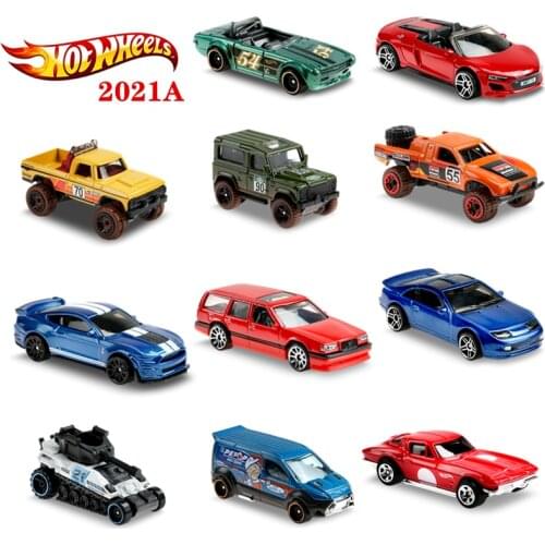 2021 Hot Wheels 1:64 Mini Alloy Race Cars Toys For Children Collectible Kids Motor Vehicle Diecast Metal Hotwheels Gift