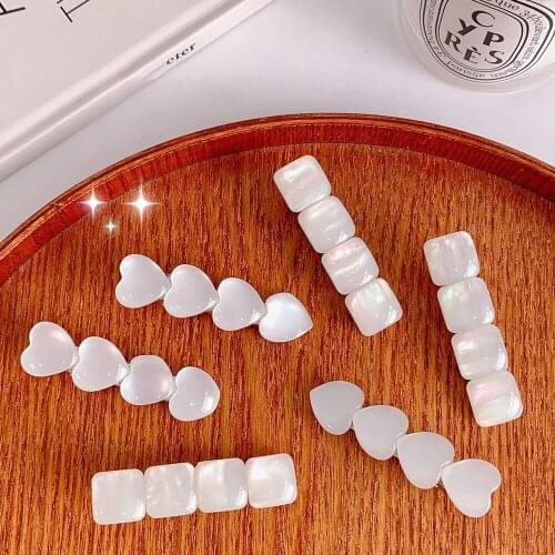 2021 New Cats Eye Stone Love Heart Fashion Hairpin Temperament Women Girl Bangs Side Clip Headdress Hair Accessories