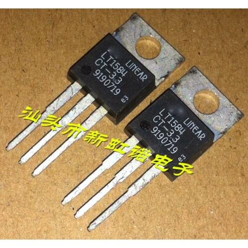 5Pcs/Lot New Original LT1584CT-3.3 Triode Integrated Circuit Good Quality In Stock