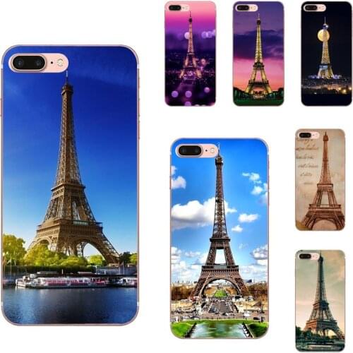 For Xiaomi Mi3 Mi4 Mi4C Mi4i Mi5 Mi 5S 5X 6 6X A1 Max Mix 2 Note 3 4 Soft 2017 New Arrival Eifel Tower