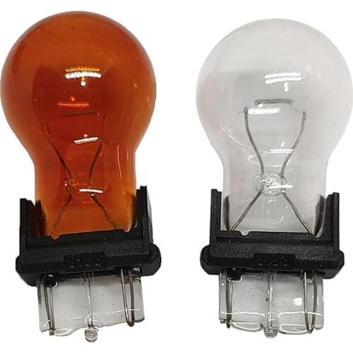 1pcs T25 3157 3156 P27/7W Halogen lamp White Red Yellow Turn signal light Brake Lights Reverse Lamp DRL Car Tail Bulb DC12V