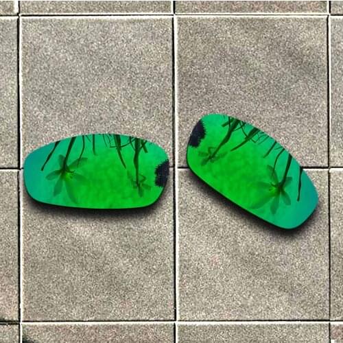 Emerald Green Polarized Sunglasses Replacement Lens for-Oakley Split Jacket Frame 100% UV Protection Good Fitness