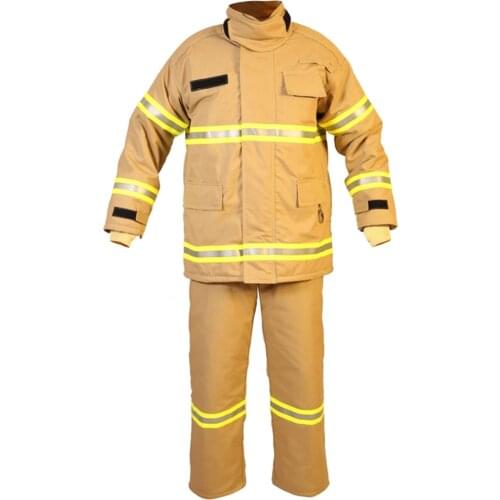 Fyrpro 800 Class 2 Firefighter Suit (4 Layers) - Gold Color