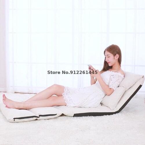 Creative Lazy Sofa Japanese-style Leisure Foldable Single Tatami Bed Small Apartment Backrest Recliner Simple