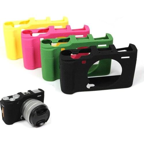 Nice Soft Camera Video Bag Silicone Case Rubber Camera case Protective Body Cover Skin For Fujifilm Xa7 FUJI X-a7