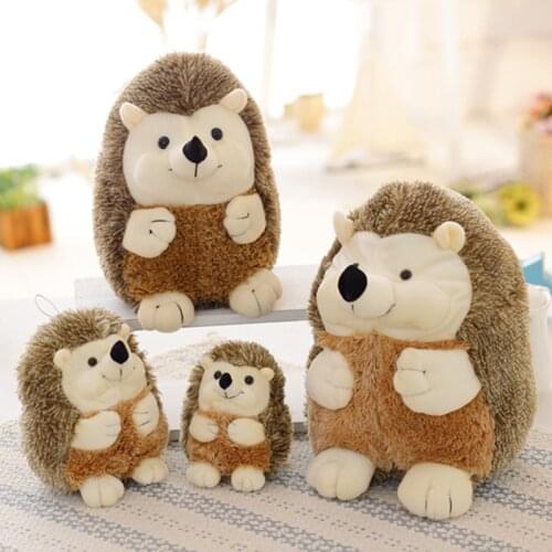 New Simulation Animal Plush Toy Kawaii Hedgehog Doll Grab Machine Doll Doll Creative Gift Wholesale