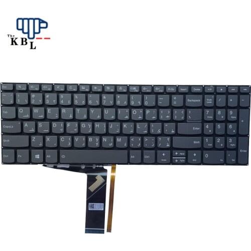 New Arabic Language For Lenovo IdeaPad 330-15 330-15IKB Black Backlit Laptop Keyboard SN20M62895 PK131E42A24 1PE566
