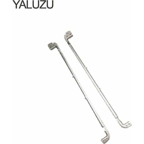 YALUZU New Laptop LCD Screen Hinges For Dell XPS 15 L501X L502X Right & Left Laptop Lcd Rail Bracket Set K3Y8X Screen Holder hin