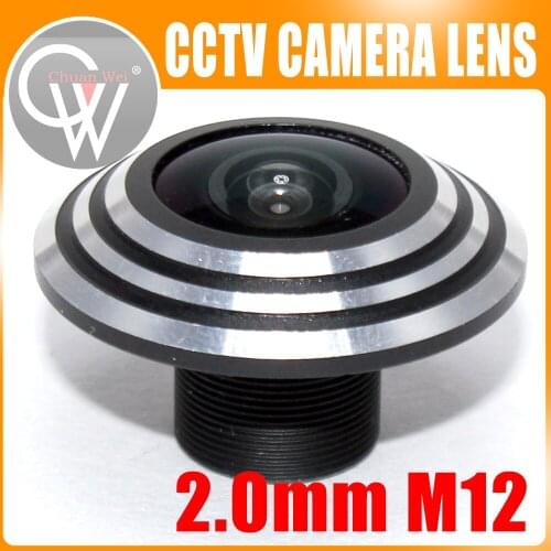 NEW 2.0mm lens MTV fisheye M12 lens 145 degree Angle Fixed lens for Video Surveillance CCTV Camera