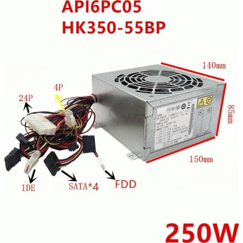 New Original PSU For Lenovo ATX 250W Power Supply API6PC05 HK350-55BP