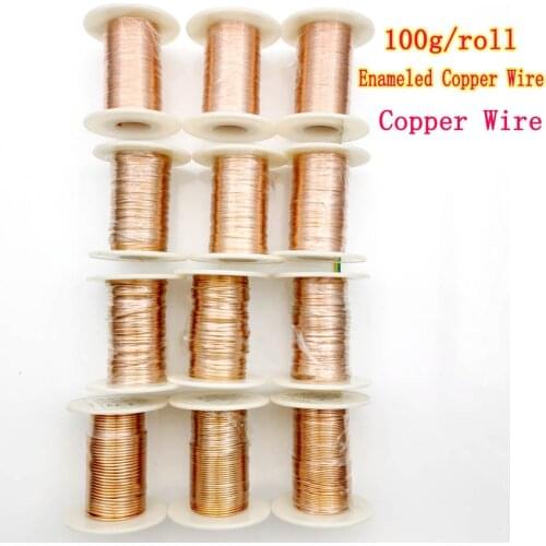 Polyurethane Enameled Copper Wire Magnet Wire Magnetic Coil Winding wire For Making Electromagnet Motor Copper Wire