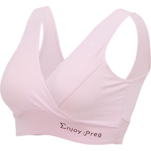 Pregnant Pullover Bras Maternity Elastic Sporty Underwear Pregnancy Women Breast Clothes Postpartum Wire Free Breastfeeding Tops