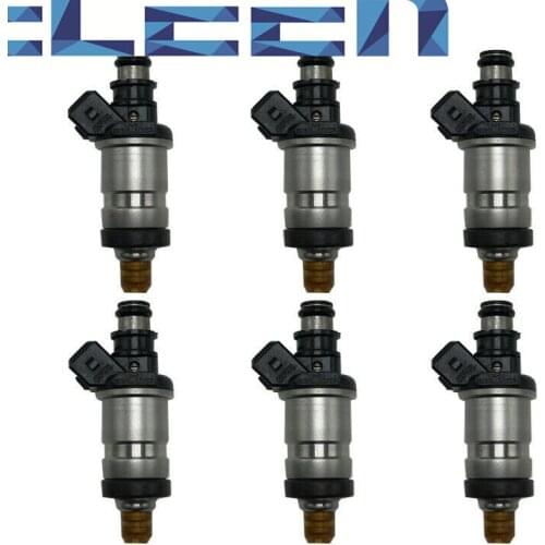 Deleen 6x High impedance Fuel Injector FJ267 / 842-12113 / 12114 / 06164-P0F-000 For Honda Car Accessories