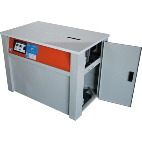 High Tower Double Motor Package Machine Dual Motors Desktop Semi-Automatic Fast Sensitive Accurate Bale Strapping Equipment