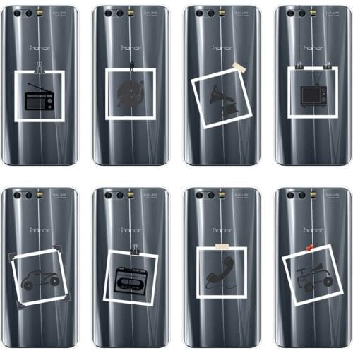 Back Cover For Huawei Honor 7 7S 7X 7A 7C Pro 8X MAX 10 9 8 Honor 7 8 9 10 Lite Soft Silicone Retro Vintage Old Car Phone Case
