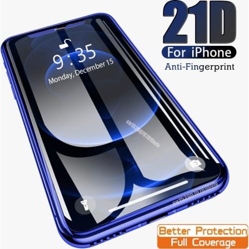 Screen Protector For iPhone 12 Pro Max Mini Tempered Glass iphone 11 Pro 11pro 12pro X XS Max 7 8 Plus SE 2020 6 Protection Film