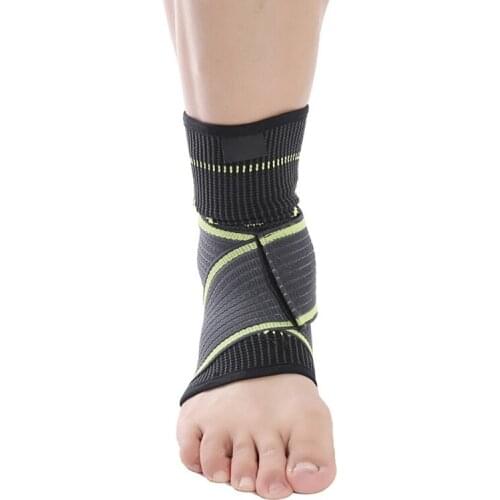 1PC Ankle Brace Compression Strap Sleeves Support 3D Weave Elastic Bandage Foot Protective Gear Sports Tools